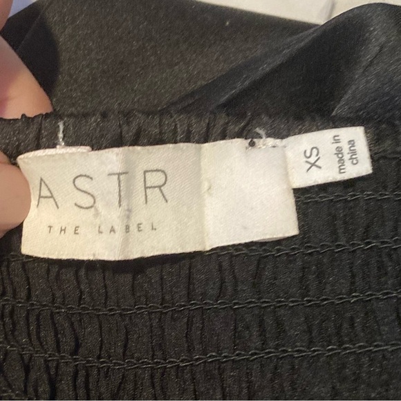 ASTR the Label Alva lace trim corset style black midi dress. Size XS. - Picture 7 of 8